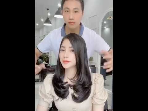 Mái tóc nâu đen tựa như sự dịu dàng tuyệt vời