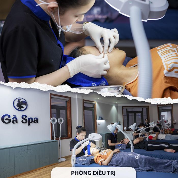 Hình ảnh không gian sang trọng tại Gà Spa