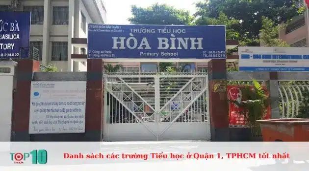 Trường Tiểu Học Hòa Bình - Nơi ươm mầm những tài năng tương lai
