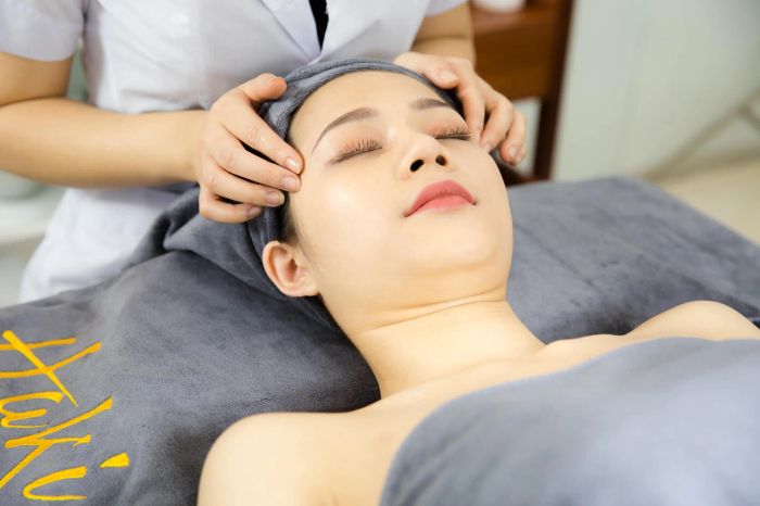 Hình ảnh không gian chăm sóc da chuyên nghiệp tại Haki Spa & Beauty