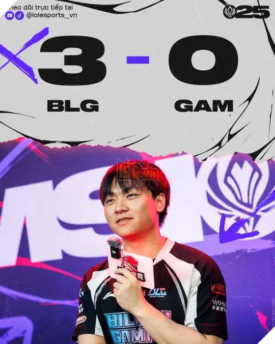 MSI 2025: GAM Esports Không Thể Lật Kèo Trước Đối Thủ Bilibili Gaming