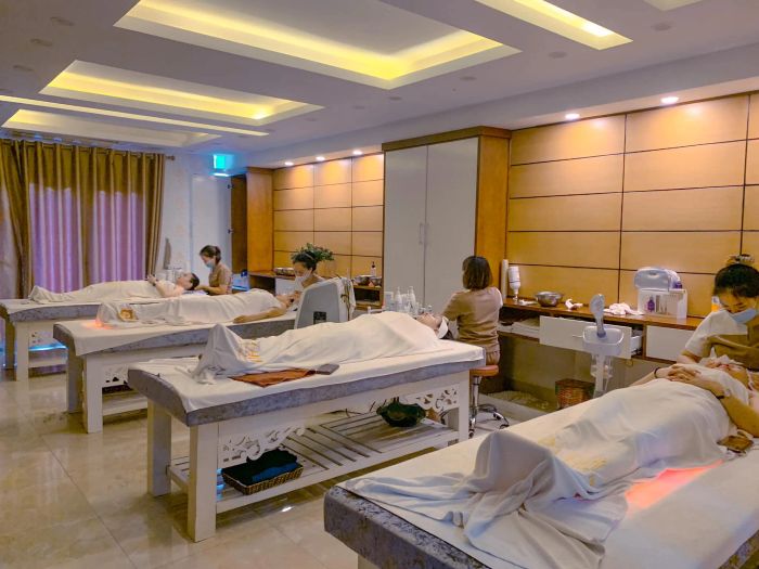 Không gian trị liệu sang trọng tại Thu Clinic & Spa
