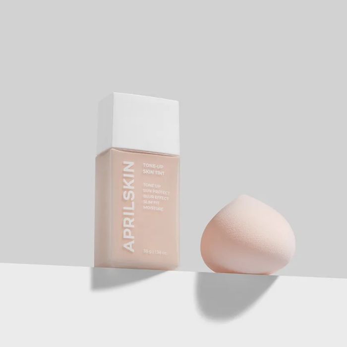 Hình ảnh thực tế Kem Chống Nắng Aprilskin Tone Up Skin Tint SPF50+