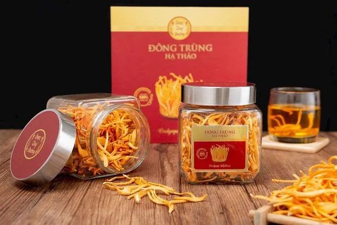 Hình ảnh sản phẩm đông trùng hạ thảo Dược Quý Đường chính hãng