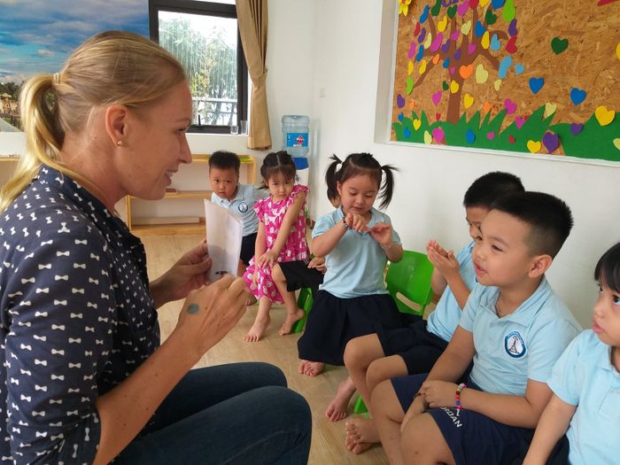 Hình ảnh hoạt động đào tạo tại Viện Phát triển Giáo dục & Trí tuệ Việt
