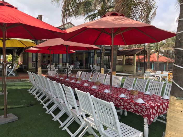 SEN Restaurant Beach Hội An ảnh 1 - Khung cảnh đầu tiên về không gian ẩm thực biển rộng mở với tầm nhìn hướng thẳng ra đại dương