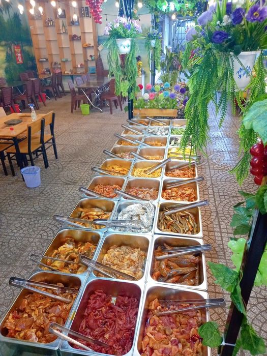 Góc buffet ấn tượng - Ảnh 2