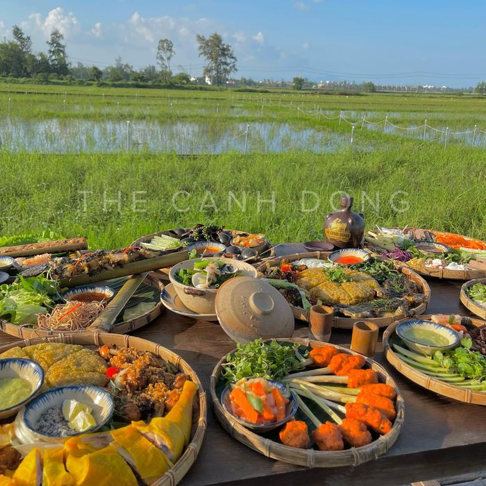 Không gian đồng quê tại The Canh Dong