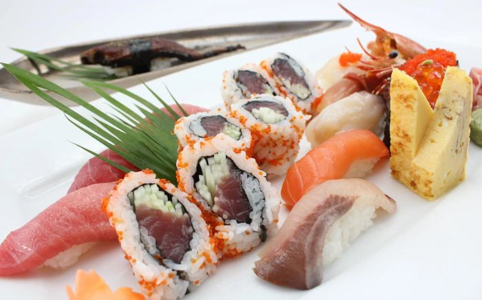 Nghệ thuật sushi tại Azuma - Ảnh 1