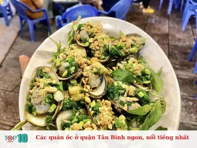 Danh sách các quán ốc nổi tiếng và ngon nhất tại quận Tân Bình