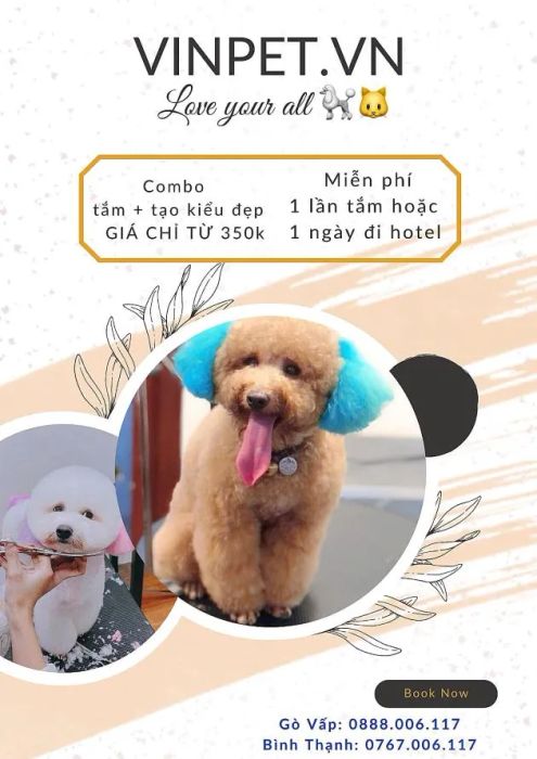 Vinpet - Thiên đường Spa Thú Cưng
