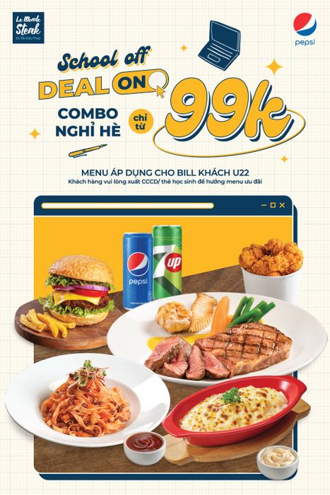 Hình ảnh không gian Le Monde Steak – Bít tết kiểu Pháp