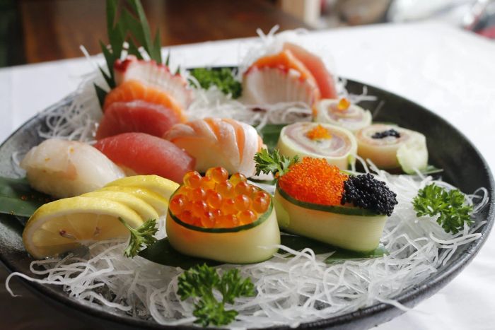 Nghệ thuật trình bày sushi - Ảnh 2