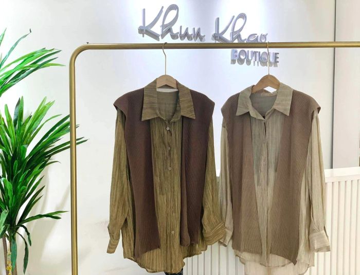 Không gian mua sắm sang trọng tại Khun Khao Boutique