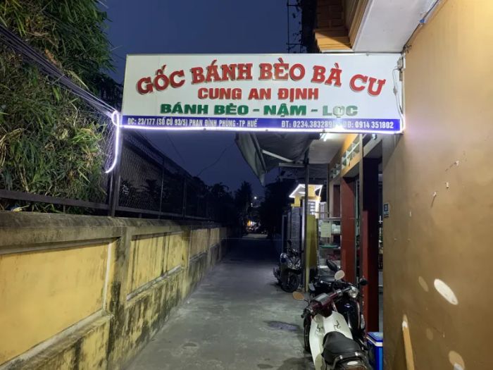 Hình ảnh bánh bèo thơm ngon tại Gốc Bánh Bèo Bà Cư