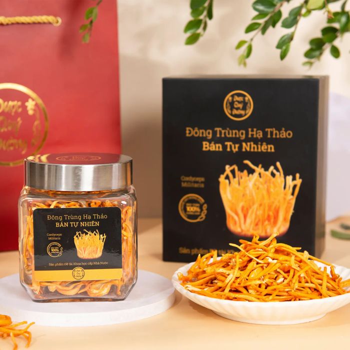 Hình ảnh đông trùng hạ thảo Dược Quý Đường cao cấp