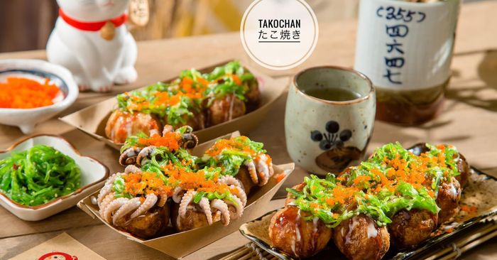Takoyaki Takochan vàng ươm chuẩn vị Nhật