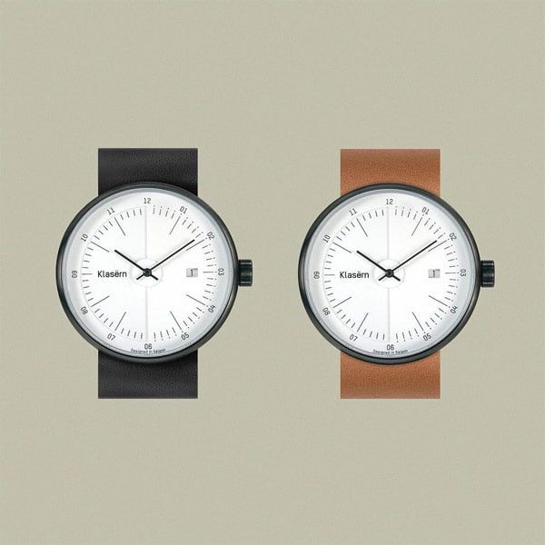 Hình ảnh đồng hồ KLASERN phong cách Bauhaus