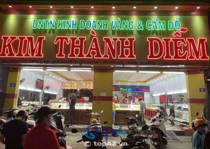 Tiệm Vàng Kim Thành Diễm - Tinh hoa nghề kim hoàn Dĩ An