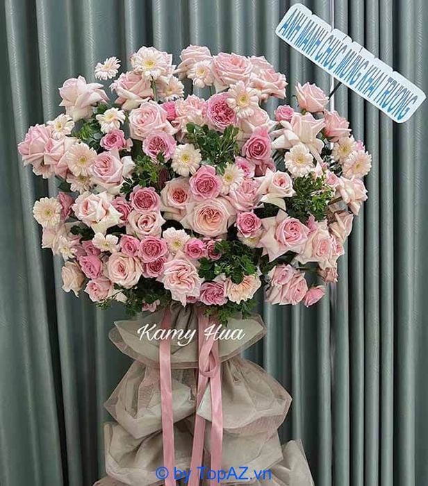 Địa chỉ đặt hoa mừng khai trương tại Quận 4