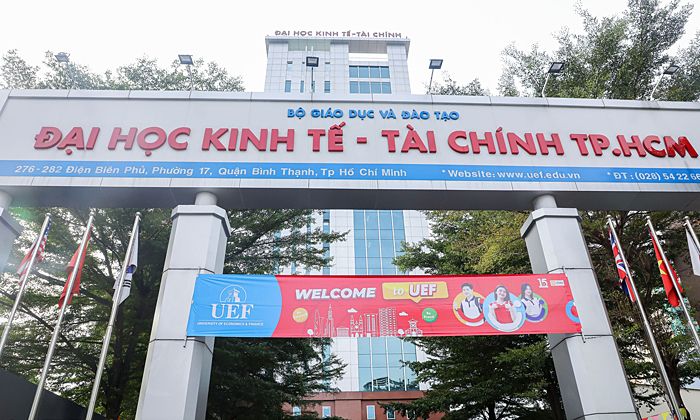 Cơ sở vật chất hiện đại tại Đại học Kinh tế - Tài chính TP.HCM