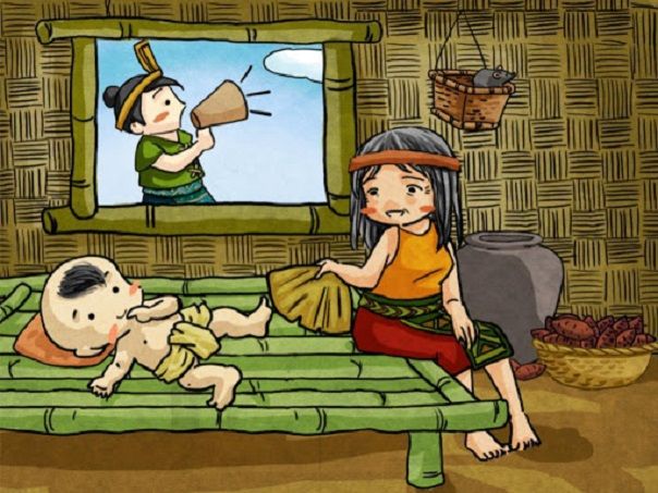 Hình minh họa 1 - Khoảnh khắc thần kỳ Gióng vươn vai thành tráng sĩ