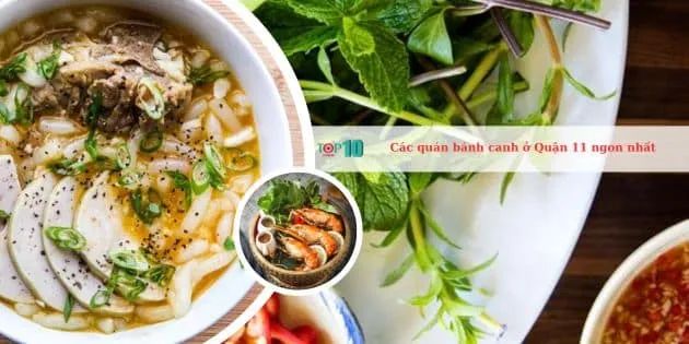 Danh sách những quán bánh canh hấp dẫn nhất Quận 11