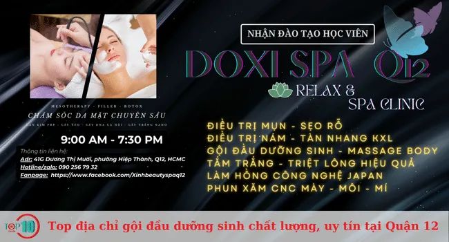 Danh sách 10 địa chỉ gội đầu dưỡng sinh uy tín và chất lượng nhất tại Quận 12