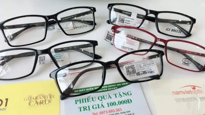 Bộ sưu tập kính đa dạng và chất lượng tại Thế Giới Mắt Kính Bình Dương