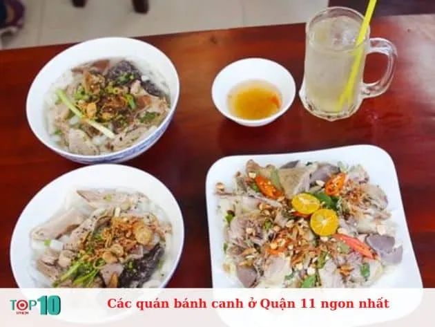 Danh sách các quán bánh canh ngon tại Quận 11