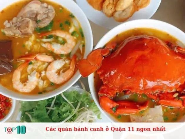 Danh sách các quán bánh canh ngon tại Quận 11