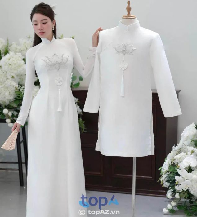 Các cửa hàng cho thuê áo dài cưới hỏi tại TP. Hòa Bình, nơi mang đến cho cô dâu những bộ trang phục hoàn hảo, từ kiểu dáng đến chất liệu.
