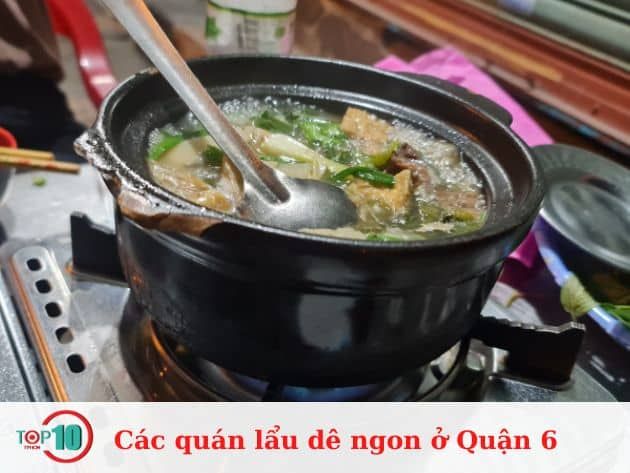 Các quán lẩu dê ngon tại Quận 6
