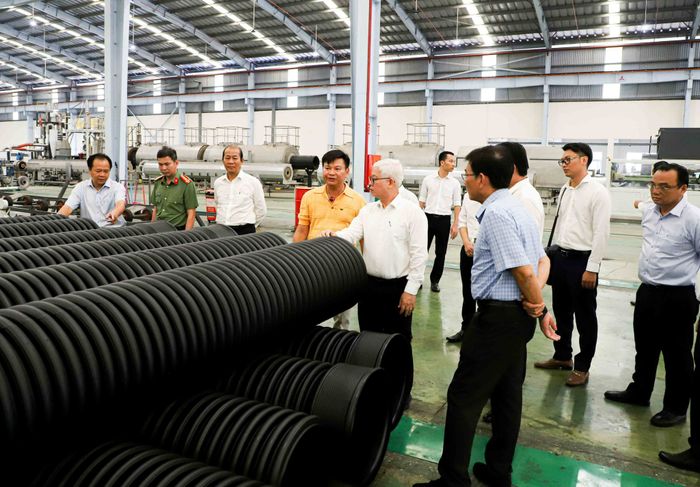 Hình ảnh ứng dụng sản phẩm Nhựa Tiền Phong trong các công trình trọng điểm