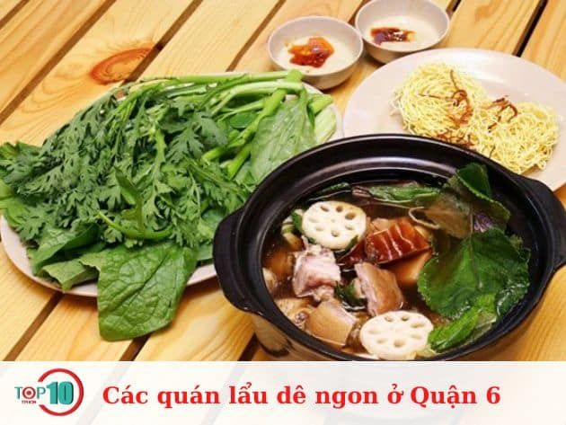 Các quán lẩu dê ngon tại Quận 6