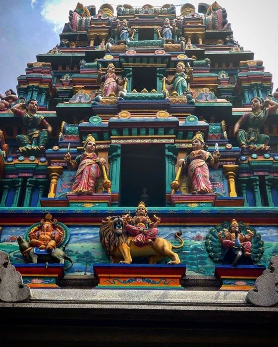 Hình ảnh Chùa Bà Mariamman - Kiến trúc Ấn Độ độc đáo giữa lòng Sài Gòn