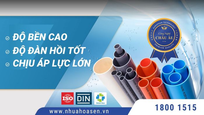 Hình ảnh nhà máy sản xuất ống nhựa hiện đại của Nhựa Hoa Sen