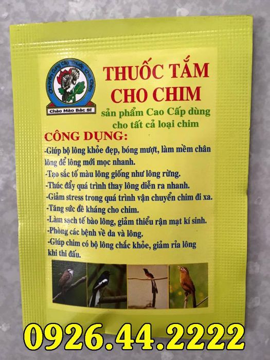 Thuốc Tắm Cho Chim Chào Mào Bác Sĩ hình ảnh 2