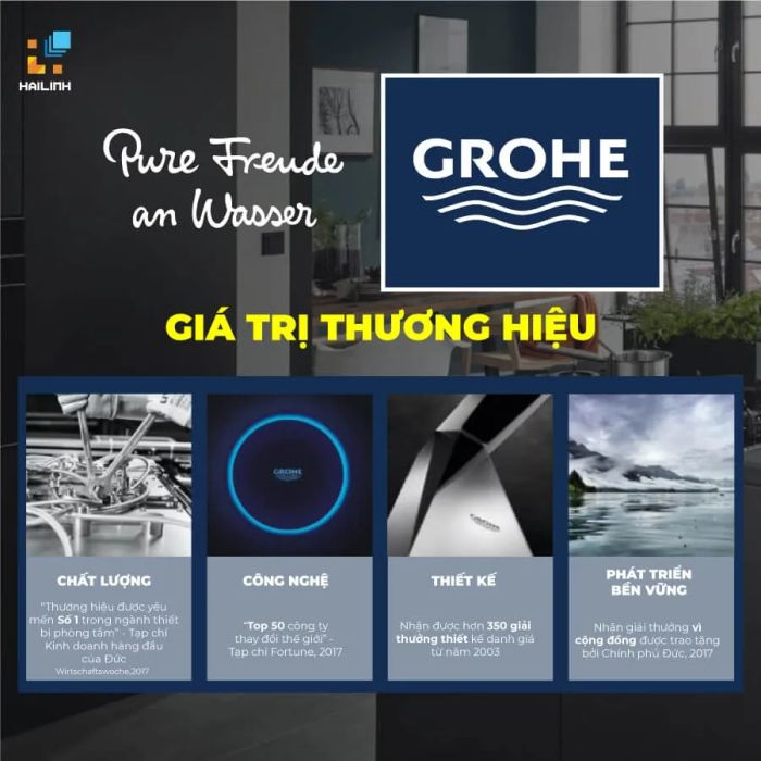 Hình ảnh thiết bị vệ sinh Grohe 1