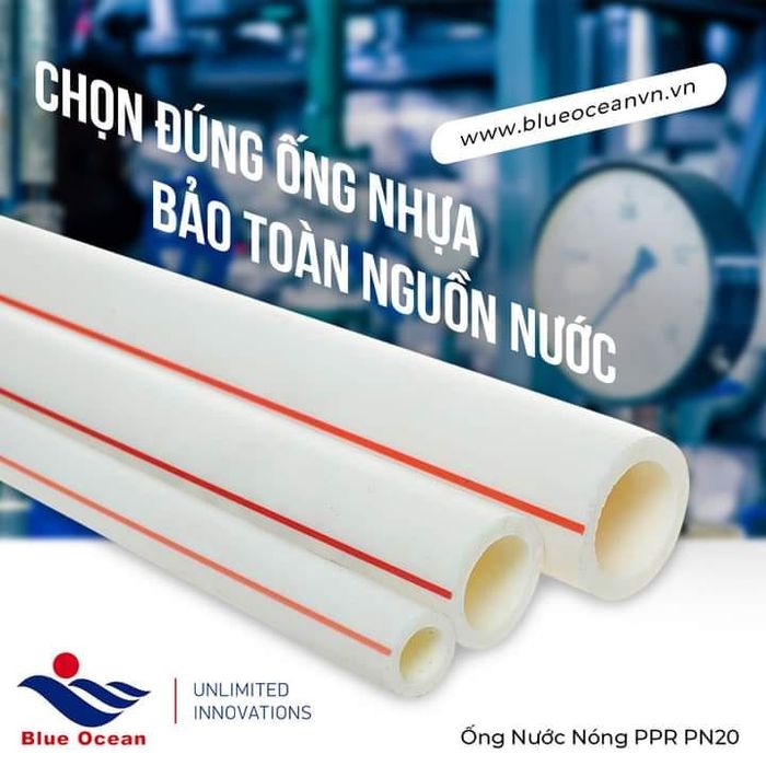 Hình ảnh hệ thống ống nhựa cao cấp Blue Ocean tại các công trình