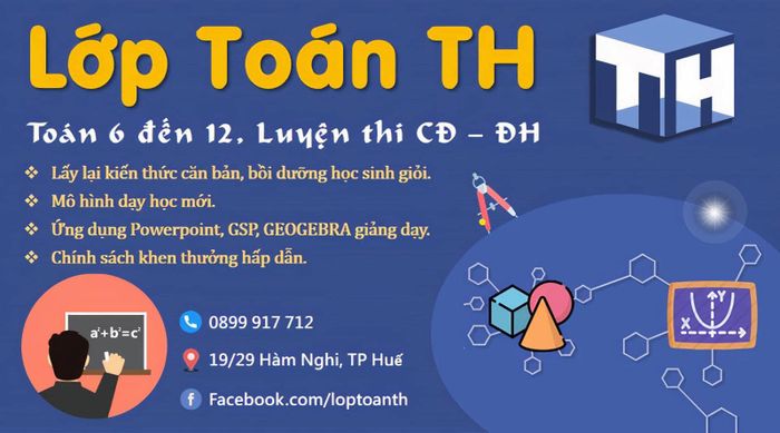 Không gian học tập hiện đại tại Lớp Toán TH