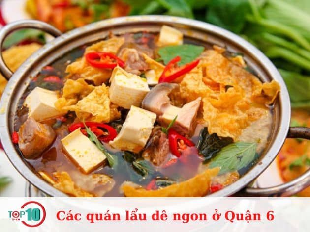Các quán lẩu dê ngon tại Quận 6