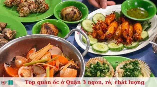 Quán Ba Hùng - Điểm hẹn ốc ngon giá mềm