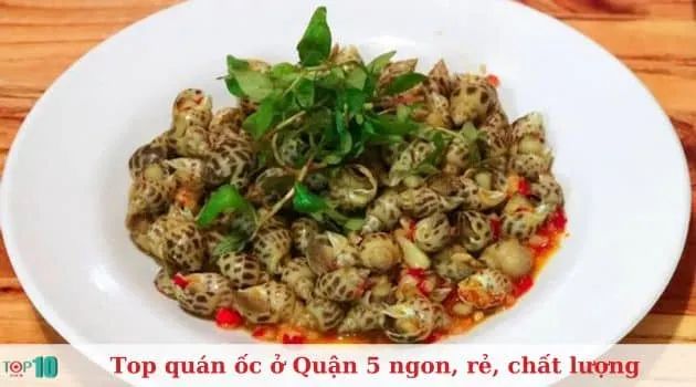 Quán Ốc 25K - Bình dân mà chất lượng
