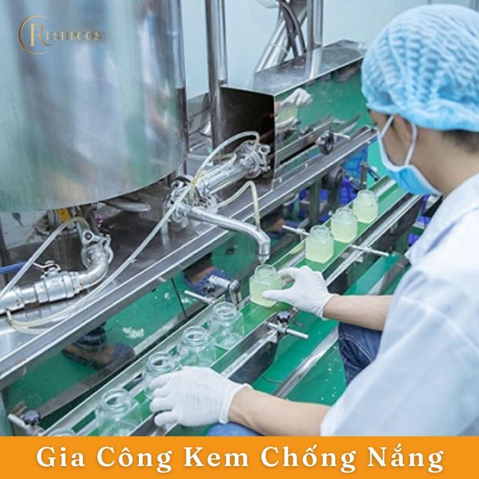 Hình ảnh dây chuyền sản xuất hiện đại tại ResHPcos