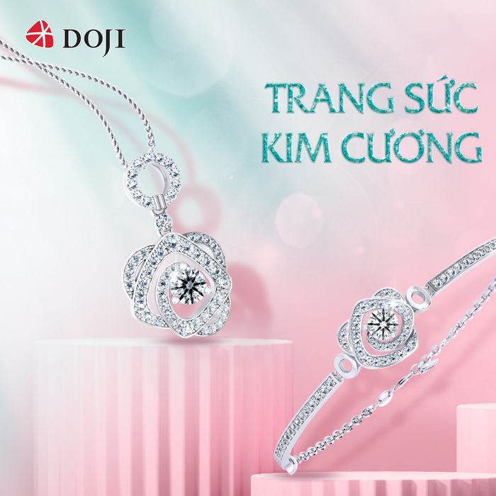Kiệt tác kim cương 8 Hearts & 8 Arrows từ DOJI