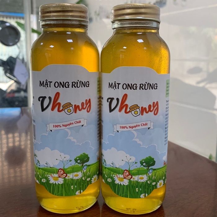 Hình ảnh chân thực về sản phẩm mật ong Vhoney