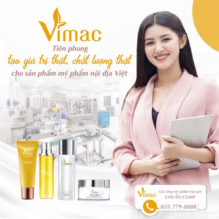 Hình ảnh nhà máy Vimaccos Việt Nam - không gian sản xuất đạt chuẩn quốc tế