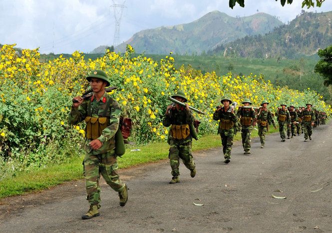 Ảnh minh họa: Người lính canh giữ đảo xa
