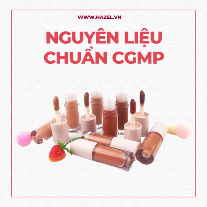 Hình ảnh dây chuyền sản xuất hiện đại tại Hazel Cosmetic